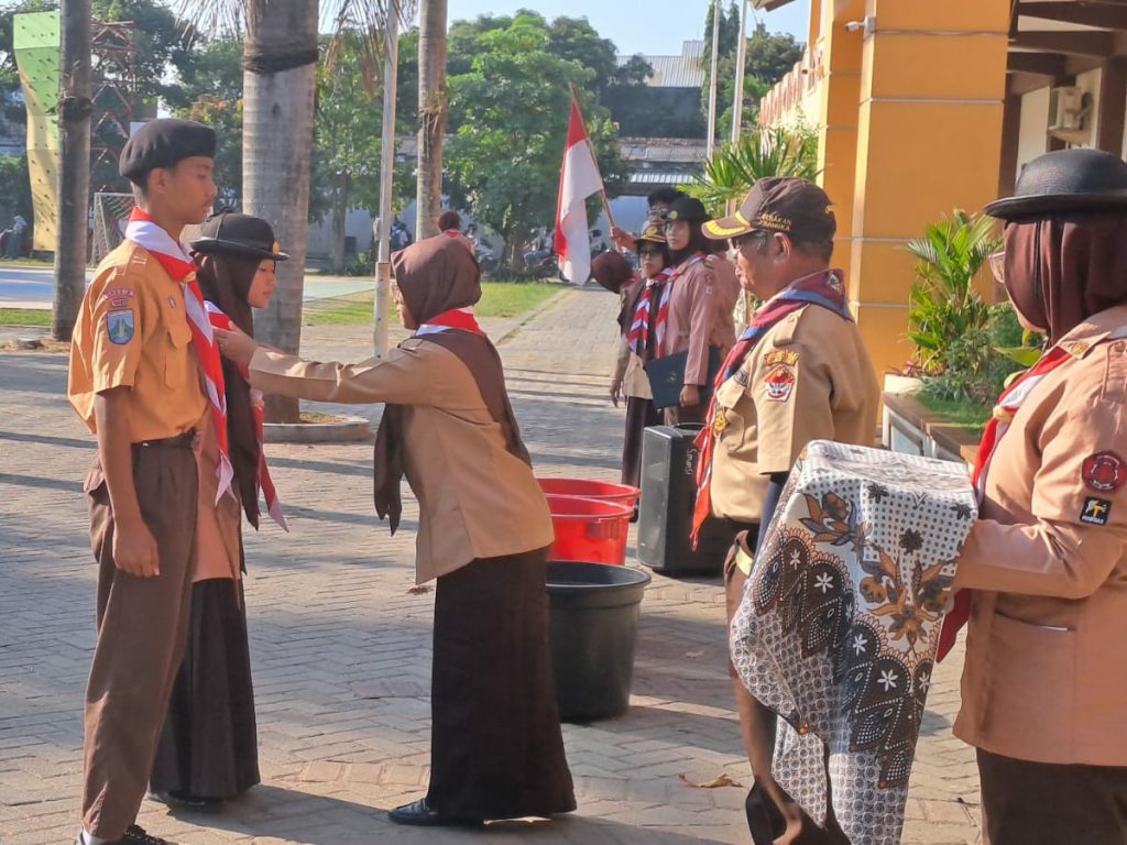 Pengukuhan Pramuka Penegak Kelas X SMAN 1 Sidayu, Semangat Baru Menuju Jiwa Tangguh dan Kreatif Pengukuhan Pramuka Penegak Kelas X SMAN 1 Sidayu, Semangat Baru Menuju Jiwa Tangguh dan Kreatif