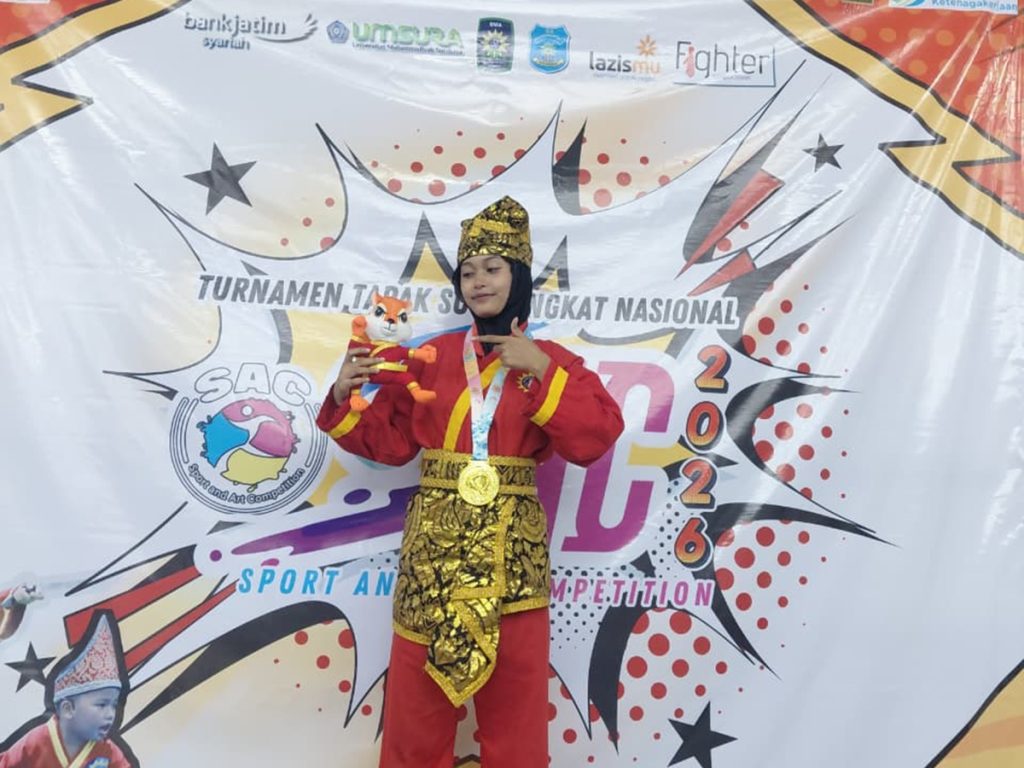 Siswa SMAN 1 Sidayu Raih Juara 1 Kejuaraan Tapak Suci Nasional SAC 2026 Siswa SMAN 1 Sidayu Raih Juara 1 Kejuaraan Tapak Suci Nasional SAC 2026